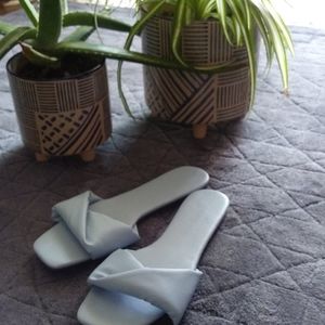 Adorable Baby Blue Slides